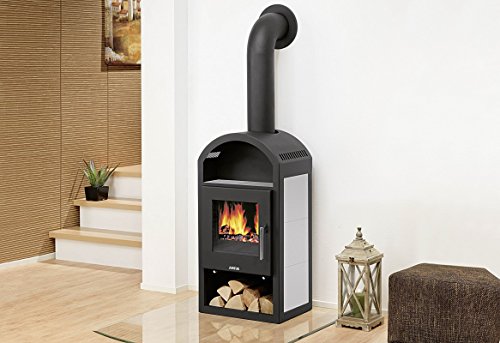 Preisvergleich Produktbild Justus Kaminofen Vegas schwarz Specksteinkeramik