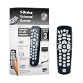 GE Universal Remote Control for Samsung, Vizio, LG, Sony, Sharp, Roku, Apple TV, RCA, Panasonic, Smart TVs, Streaming Players, Blu-ray, DVD, 3-Device, Black, 34456