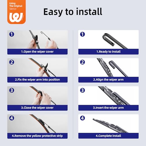 Image of Windshield Wiper Blades Fits Chevy Traverse 2018-2023