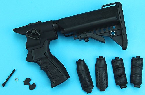 東京マルイ M870ブリーチャー M4ストック カスタム | ゆるくサバイバル