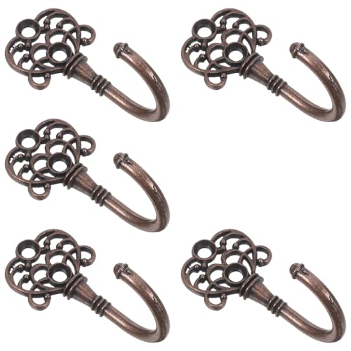 OFFSCH 5 Piezas Ganchos de Pared Retro Perchero