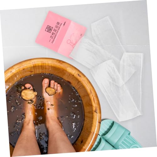 6 bolsas desechables para baño de pies en plástico grueso miniatura 4
