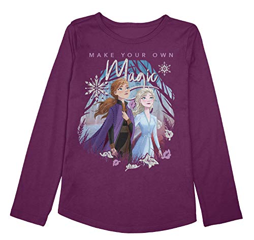 Jumping Beans Girls 4-12 Make Magic Graphic Tee 5 Burgandy - Main Image