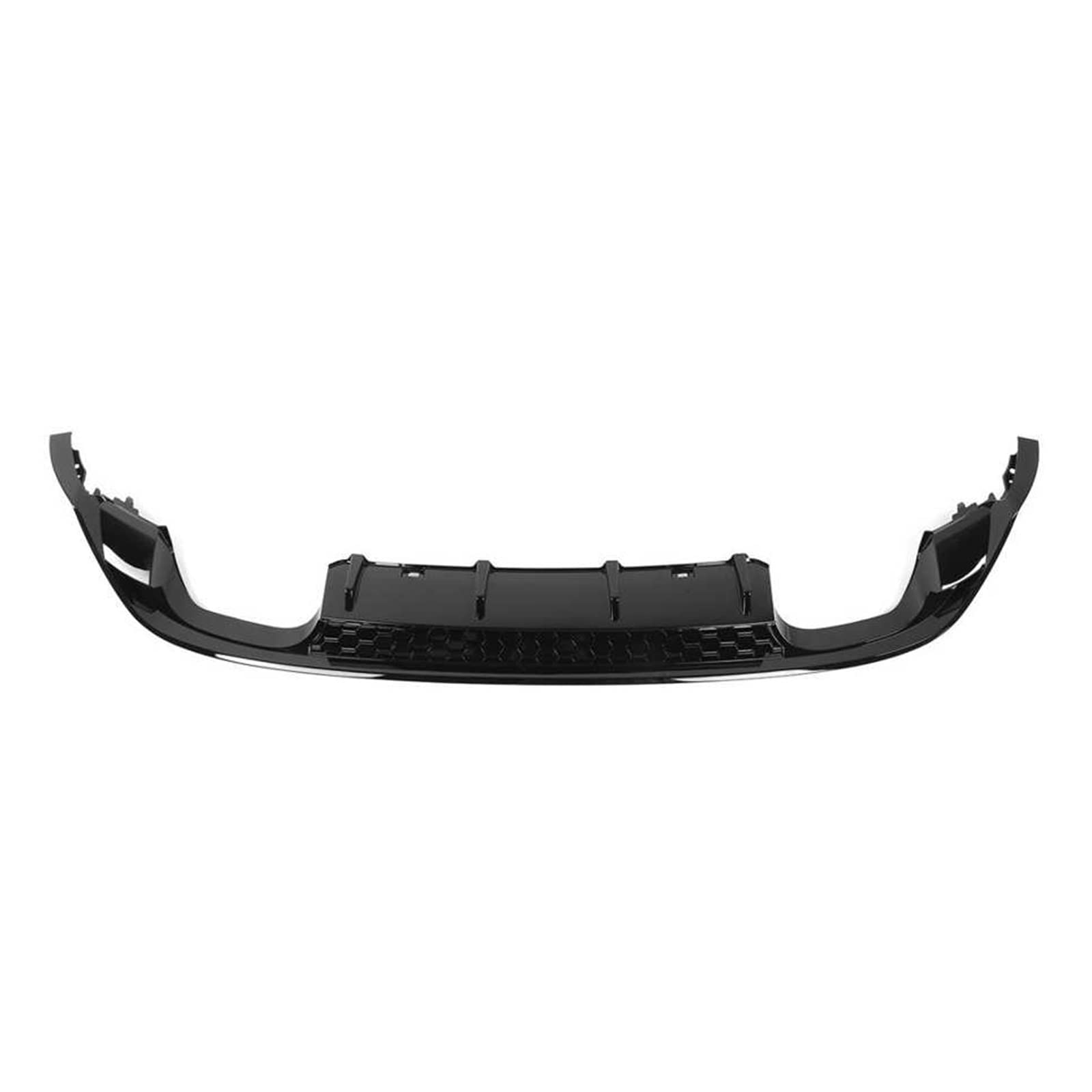 Diffuseur de Becquet de Pare-Chocs Arrière de Voit Cantonnière De Diffuseur Arrière D'échappement Quad D'usine pour MK7.5 R GTD 2017-2020