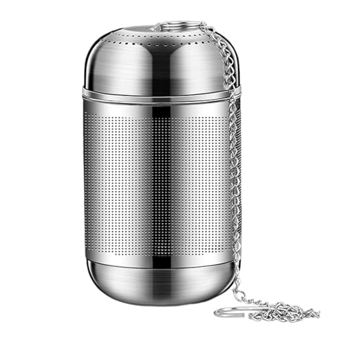 Infusor de té - Infusor de té fino de acero inoxidable | Tarea ecológica reutilizable para elaborar cerveza en casa | Filtro de té de acero inoxidable de malla fina | Tocks ReturnSAB
