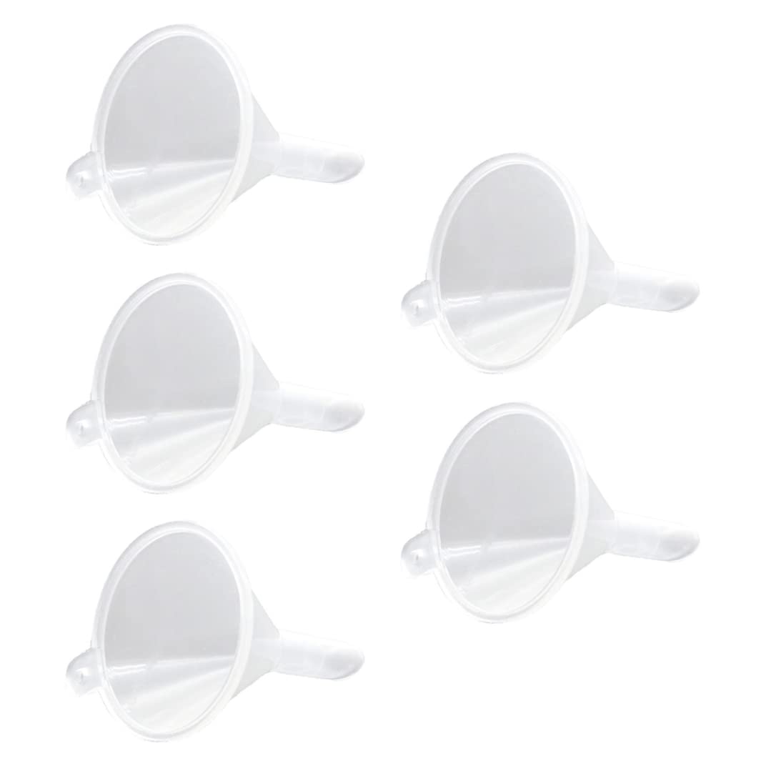 18 Mini-Küchentrichter Kunststoff - Wiederverwendbar Für Flüssigkeiten