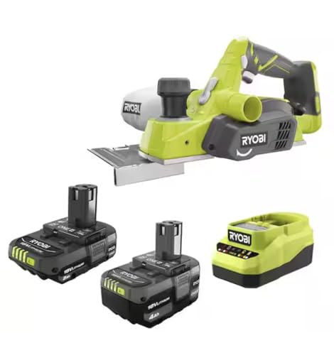 RYOBI ONE+ 18V Cordless 3-1/4 in. Hand Planer Kit, 2.0Ah