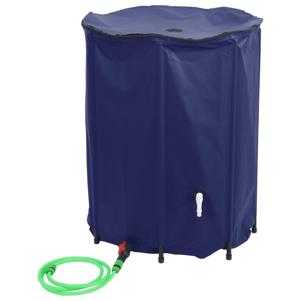 Tanque de agua con grifo plegable 1350 L de PVC,Contenedores de agua Bidón de agua Plegable Tanque de Agua Bolsa de Agua Bolsa de Agua para Emergencia,Preparador,Preparación de Crisis