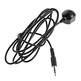 IWOWHERO Prolongateur de Récepteur Infrarouge USB Noir Émetteur IR en Plastique, Connexion Stable et Flexible pour TV, Extension Télécommande Pratique