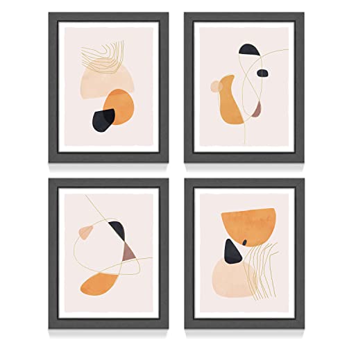 Bedroom Minimalist Line Wall Art: Bathroom Living Room Mid Century