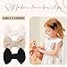 Choicbaby 6 PCS Baby Hair Clips 3” Fabric Girl Hair Bows Baby Barrettes Accessories with Alligator Clips for Toddlers Kids Infant