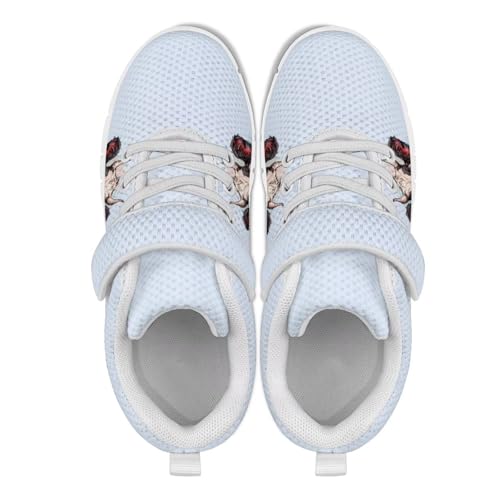 Coloranimal Kids Sneakers Sports Shoes for Girls Athletic Shoes Walking Shoes Casual Tennis Shoes Cute Children's Single Buckle Sneakers2