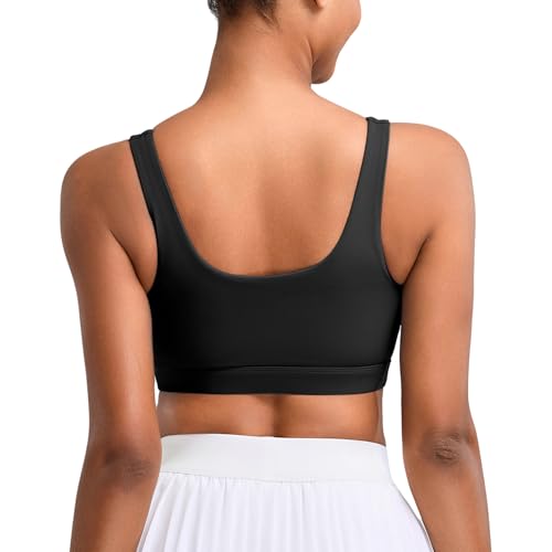 Vorcy High Impact Sports Bras for Women Running Bra Workout Bra U Back Sports Bra Scoop Neck Padded2