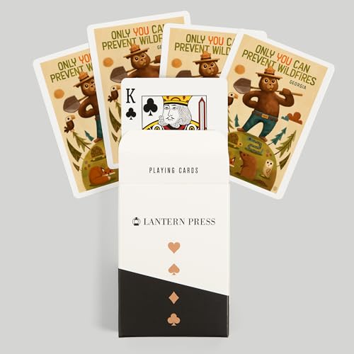 Juego de Cartas Poker Smokey Bear 52 naipes miniatura 6