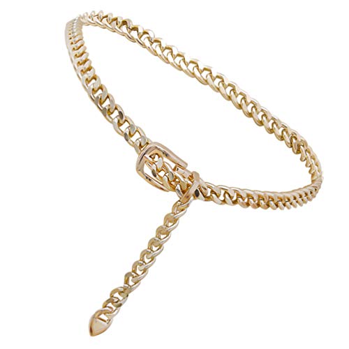 VALICLUD Correntes para jeans, cinto corporal, roupas decorativas, corrente de bolso, correntes, cin