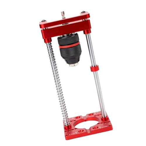 Kit support de fixation pour perceuse à main et établi avec échelles de menuiserie bois - 4