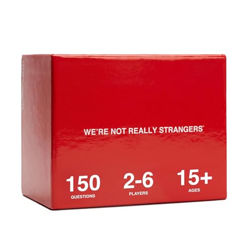 WE'RE NOT REALLY STRANGERS Card Game - 150 Conversation Cards
