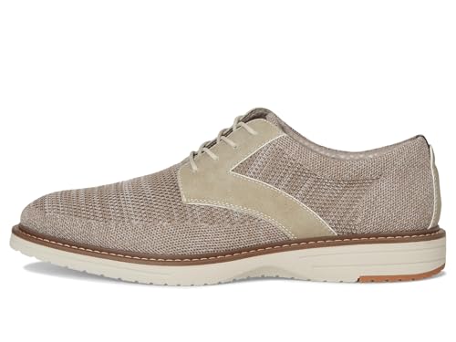 Image of Nunn Bush Mens Griff Plain Toe Knit Oxford Lightweight and Comfortable for Any Occasion Knit Lace Up