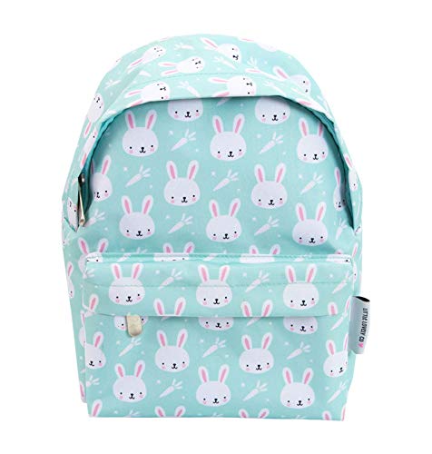 A Little Lovely Company Mini Conejo Mint: Mochila  unisex