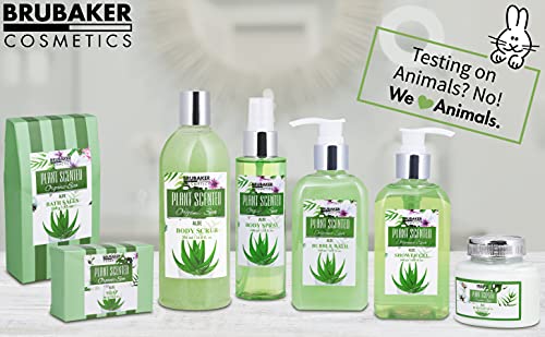 BRUBAKER Cosmetics Bad en Douche Set Aloe Vera - 9-delige Geschenkset in Vintage Planter - Image 7