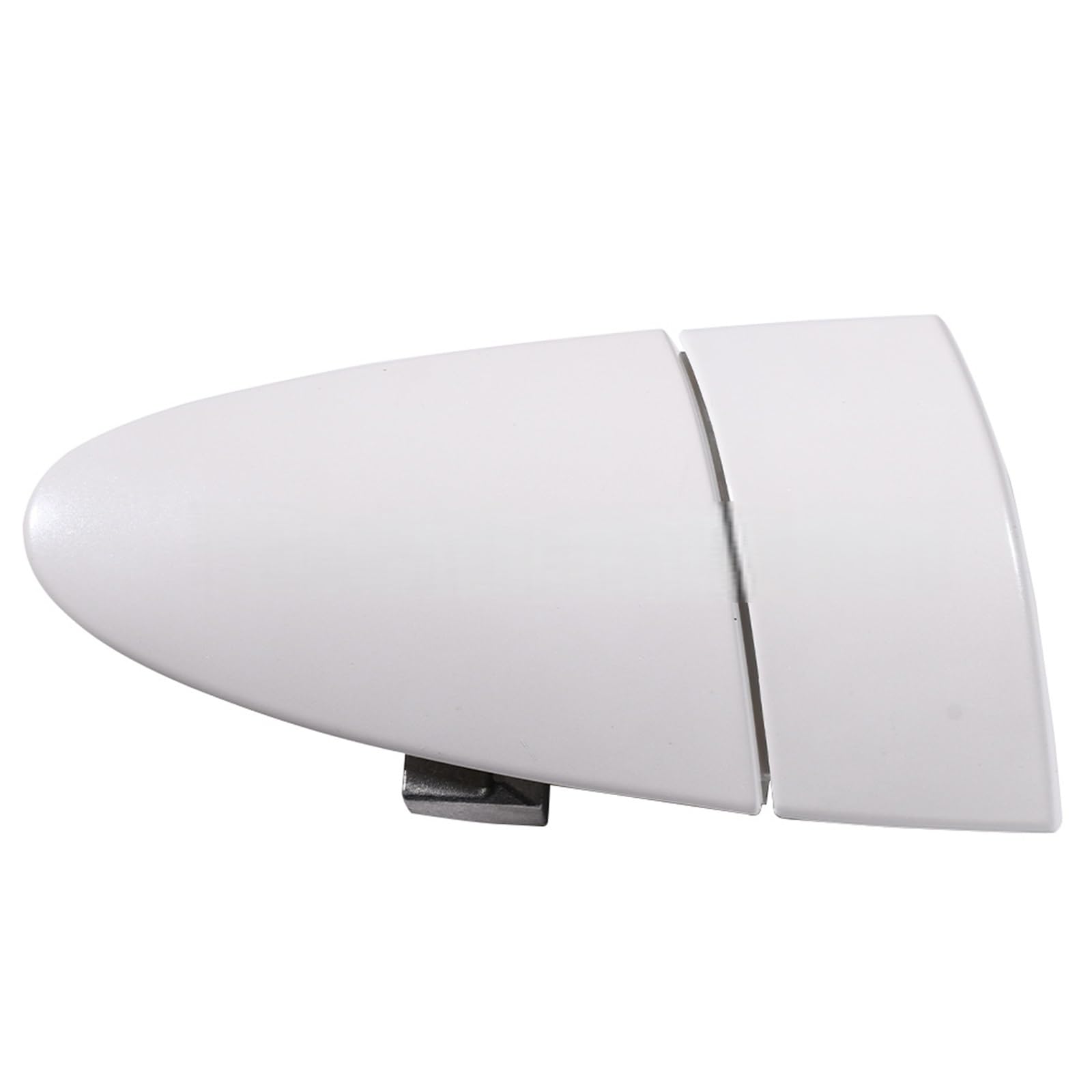 Jeiuvrao White Without Hold R Red/Black/White Car Exterior Door Handle Left Right With/Without Key Hole(White Without Hold R)