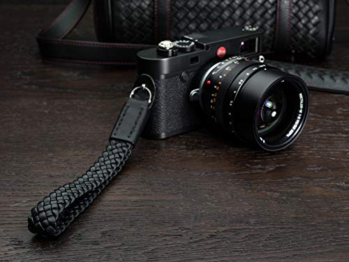 Vi Vante Bengal Unleashed Black Leather Camera Wrist Strap Ultra Soft Lambskin #TOP7