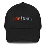 Top Chef Logo Embroidered Hat - Officially Licensed Black