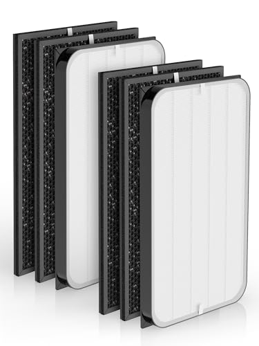 2 filtres haute efficacité et 4 COV pour AirDoctor AD5500i anti-odeurs
