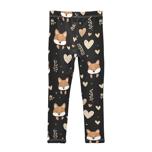 Girls' Leggings Cute Fox Kids Yoga Tights Pants 1 Pack 208591532