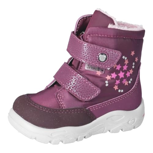 RICOSTA Milena Girls' Winter Boots for Girls - Learn to Walk - Wide Loose, Sympatex, Vegan