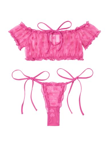 Image of Lilosy Sexy Lingerie Set 2 Piece Women Bra and Panty