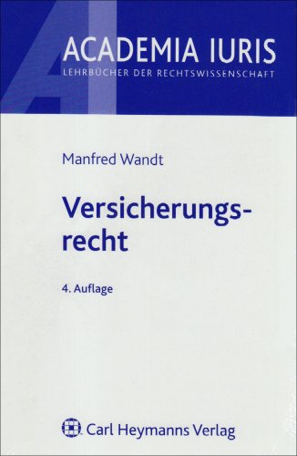 Versicherungsrecht Versicherungsrecht