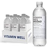 Vitamin Well - Boissons enrichies en vitamines et en minéraux goût citron, citron vert, 12x500ml (Reload)