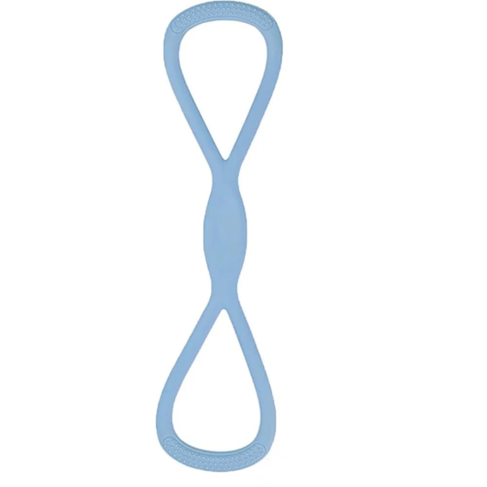 Taśmy oporowe 8 szt. Taśma oporowa do jogi Miękkiego silikonu Ćwiczenia szybkiego odbicia 15/25/35 LB Fitness do treningu mięśni(25 lbs blue)
