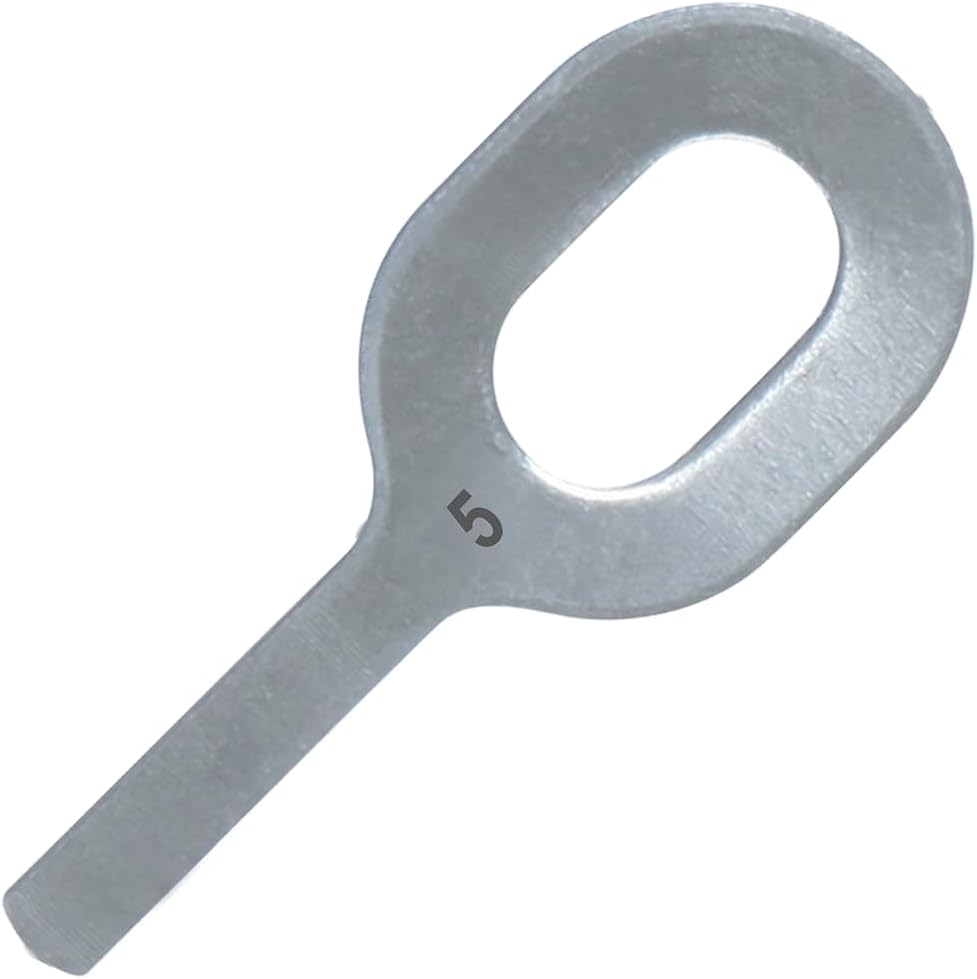 100-Pack of 1.5mm Straight AlMg3 N°5 (Aluminum Magnesium) Dent Pulling Weld Rings/Keys, Replaces GYS-059511