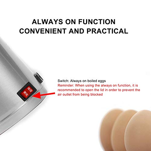 Hervidor eléctrico portátil para auto 1200ml acero inox miniatura 5