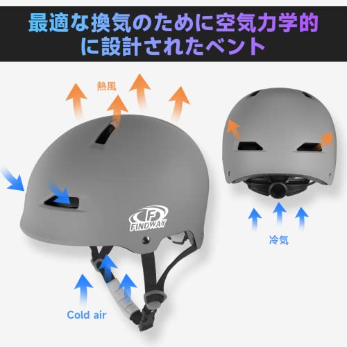 Findway 自転車ヘルメット スポーツヘルメット軽量 通気性