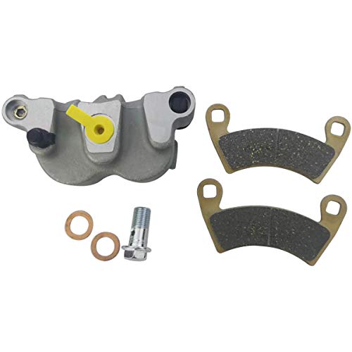 Image of M MATI Front Left Brake Caliper with Pads without Mounting Bracket for Polaris Ranger 4X4 500 EFI 570 4X4 700 /800 900 902D 1000 HST RZR 4 800 900 1000 XP /XP 4 /S4 RS1 GEM GENERAL 1000 Pro XD 1911283