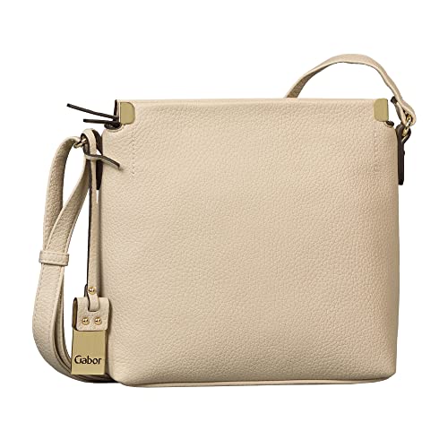 Gabor bags Gela Damen Umhängetasche Crossbody Bag Mittelgroß Beige