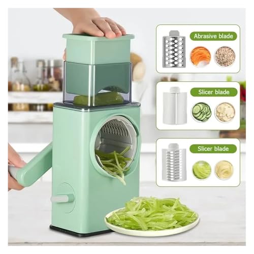 Cortadora manual 4 en 1 para verduras y papas miniatura 2