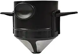 Filtro de Café Dobrável Portátil Reutilizável Suporte de Funil Cestas Gotejador de Café