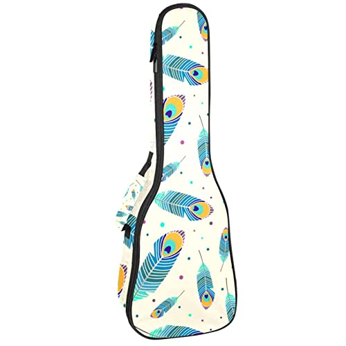 Sac de transport pour ukulélé ténor étanche rembourré de 61 cm