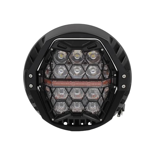 ONETREND Faro Motocicleta Para Dyna Para Switchback Faro Led De 7 Pulgadas Para Motocicleta Luz Alta Y Repuesto De Luces De Circulación Diurna Headlight Moto