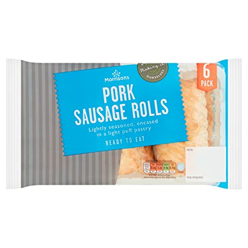 Morrisons Pork Sausage Rolls 6 Pack