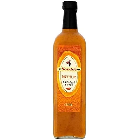 Nando's Medium Peri-Peri Sauce 1L - Pack of 2 Cover