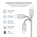 SDBAUX Multi USB Charger Cable Retractable 2Pack 4ft 3 in 1 Multiple Charging Cord Adapter with Mini Type C Micro USB Port Connectors Compatible with Cell Phones Tablets Universal Use (Charging Only)