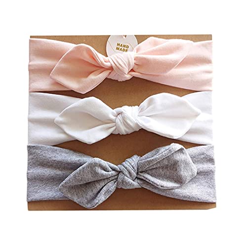 Vellette Baby Stirnbänder Mädchen Stretch Nett Kaninchenohren Gedruckt Turban Stirnband Kopf Verpackung Haarband Cover