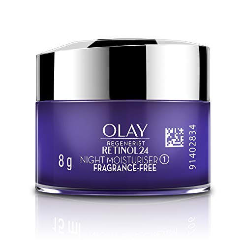 Olay Retinol Night Cream- Mini |with Retinol & Niacinamide |Wake up to plump and bouncy skin from Day 1 |Suitable for Normal, Dry, Oily & Combination skin |8 gm