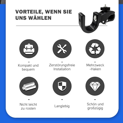 Universal Fahrrad Laufrad Halterung Fahrradträger Halter, Laufradhalter für ABC Design Kinderwagen Laufradhalterung Kinderfahrrad