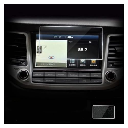 Film protecteur navigation GPS Hyundai Tucson verre trempé écran 8 pouces